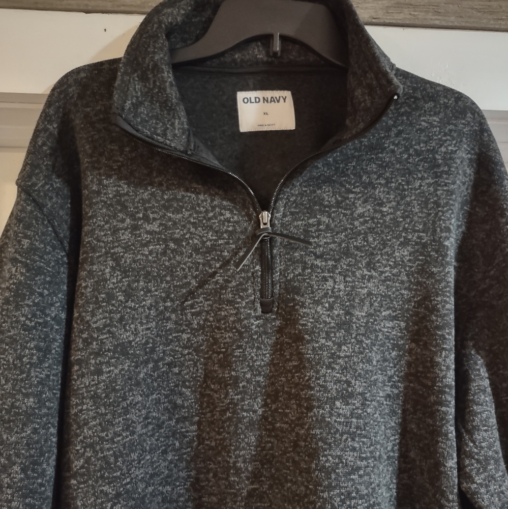 Old Navy Men's Quarter Zip Pullover Sweater